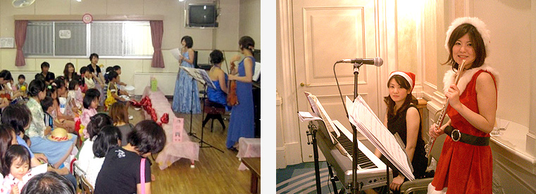 �ۈ牀�E�c�t���@�N���X�}�X�R���T�[�g�̗l�q